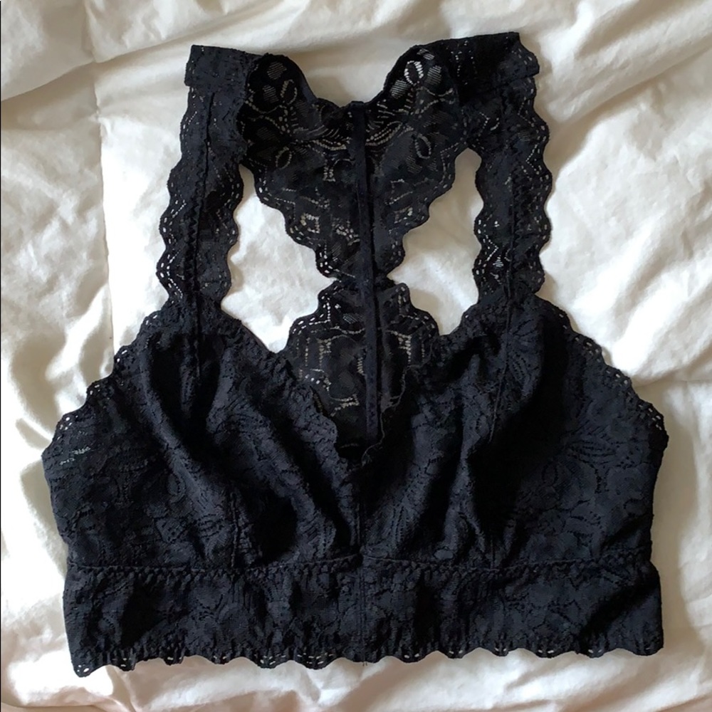 Black Lace Sexy Lingerie Bralette 🖤